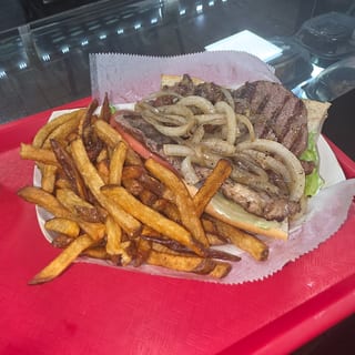 #5 Ribeye Steak Sandwich Meal