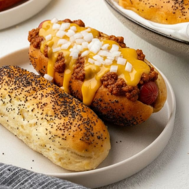 Chili Cheese Dog.