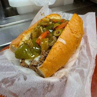 Roma's Original Italian Beef Sandwich